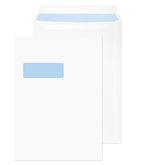 ValueX Everyday Envelopes C4 White Pocket Window Self Seal 90gsm 324x229mm (Pack 250) - FL2892